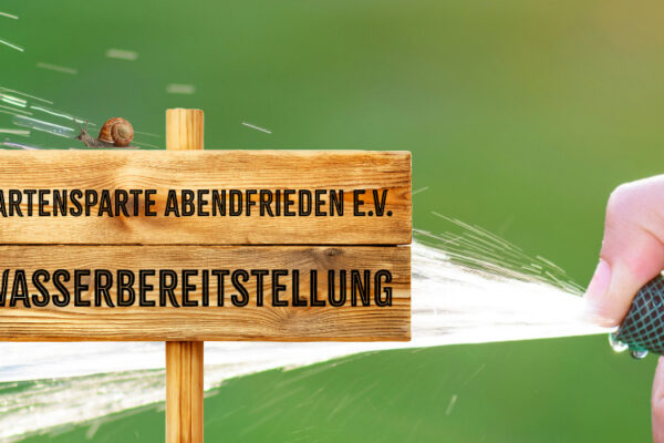 Wasserbereitstellung 2025