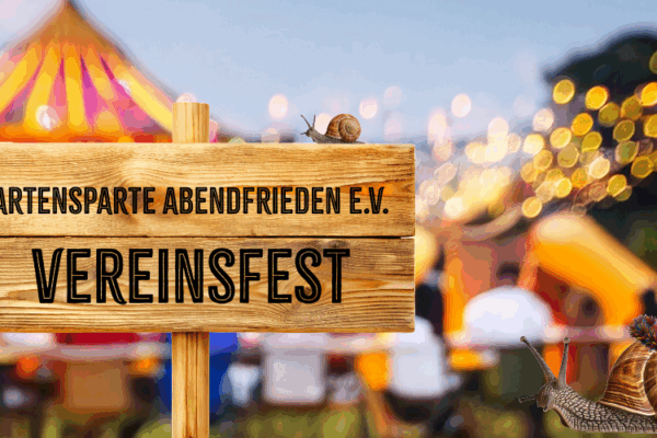 Vereinsfest am 30.08.2025